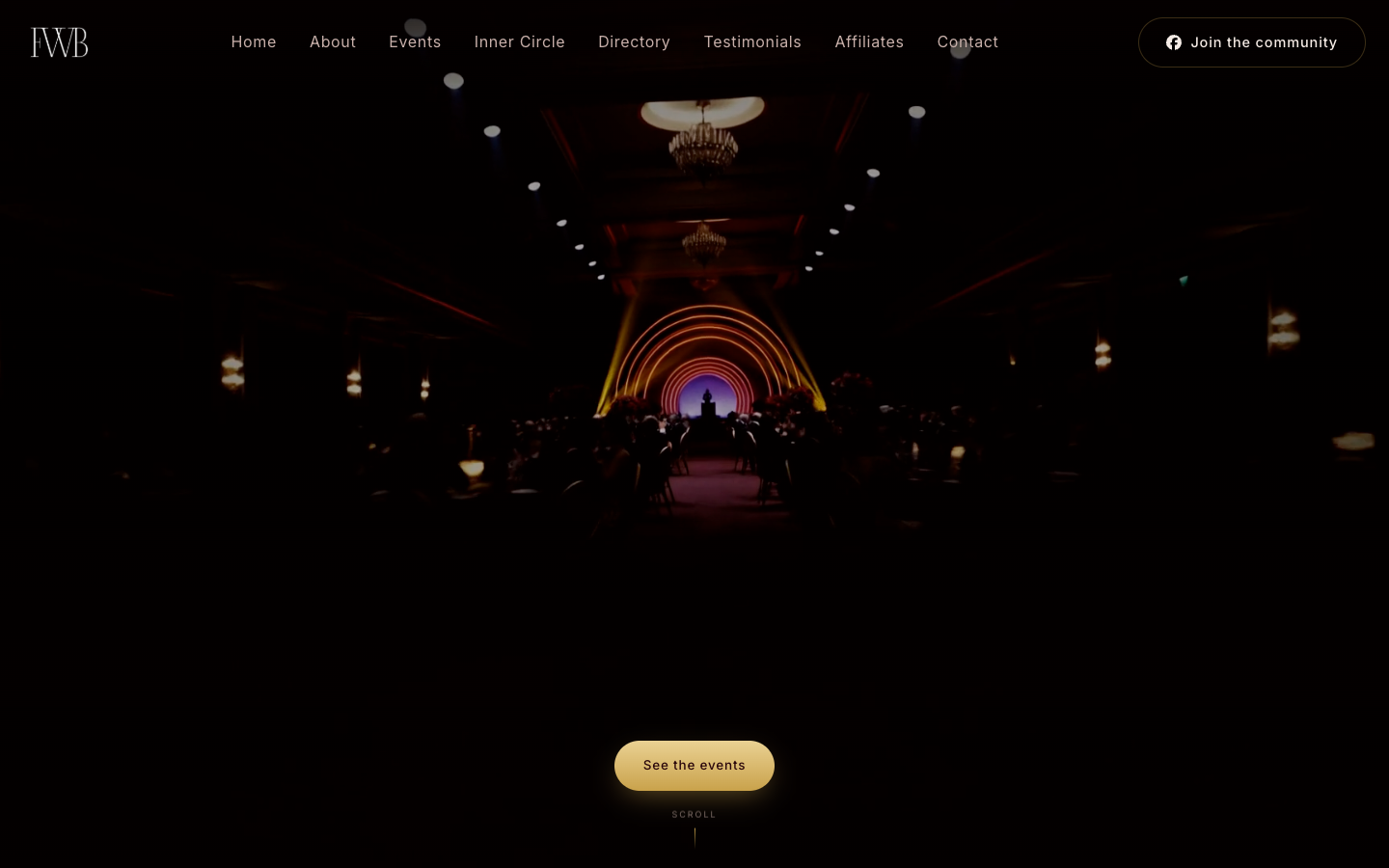 Filipina Women in Business, live site screenshot